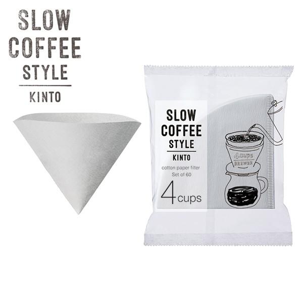 KINTO キントー SLOW COFFEE STYLE コットンペーパーフィルター 4cups 2...