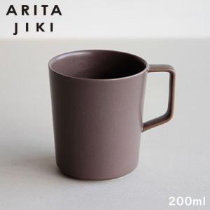 ARITA JIKI 有田焼 マグカップ 250ml アッシュグレー 963-6971｜tonya