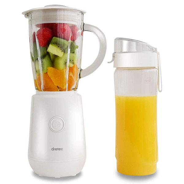 ドリテック ミクシス ホワイト MX-903WT ボトル付き電動ミキサー