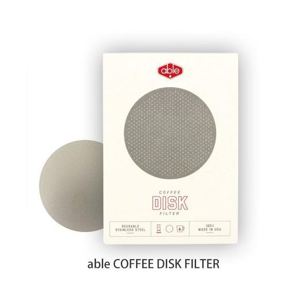 able COFFEE DISK FILTER エイブル エアロプレス用ステンレスフィルター (スタ...