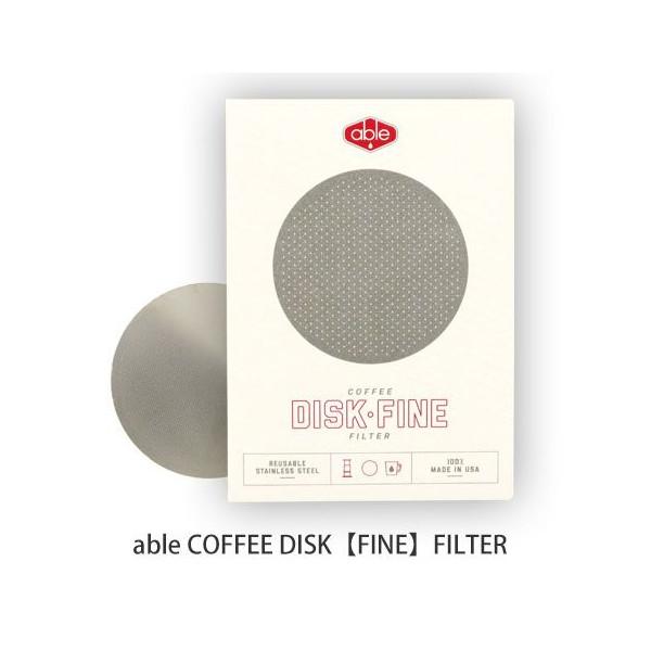able COFFEE DISK 【FINE】 FILTER エイブル エアロプレス用ステンレスフィ...