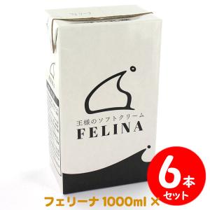 守山乳業（MORIYAMA） 公式ストア フェリーナ 1000ml 6本入 業務用
