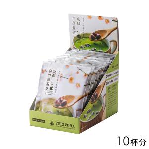 伊藤園（ITO EN） 甘くない濃い抹茶ラテ 140g×10袋 粉末 スティック