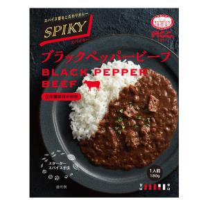 MCC SPIKY ブラックペッパービーフ 180g スパイスをアクセントにしたレトルトカレー｜tonya