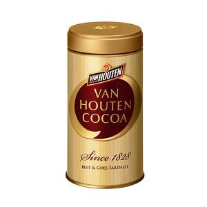 VAN HOUTEN（バンホーテン） 片岡物産 ピュアココア 缶 100g×6個 純