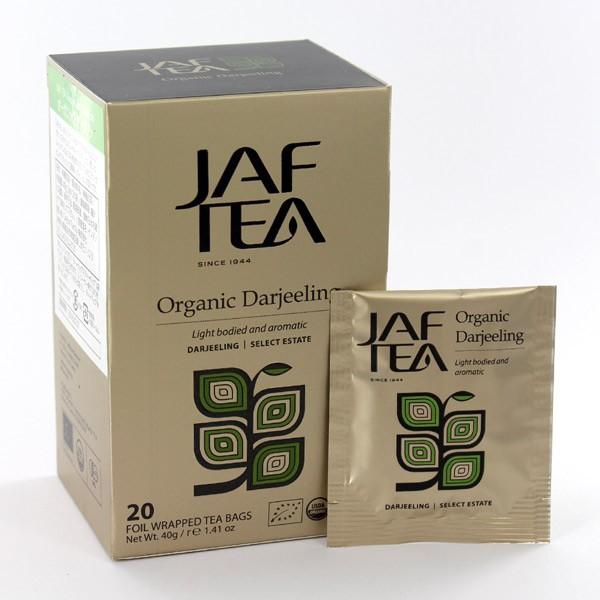 JAF TEA ジャフティー オーガニック ダージリン ティーバッグ ２g×20TB