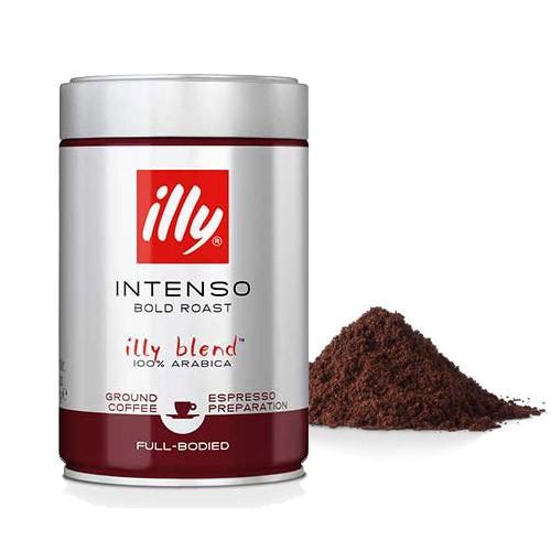 illy イリー ブレンド ダークロースト 粉缶 250g インテンソ