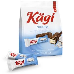 冬季限定 Kagi カーギ ミニココナッツバッグ 104g スイス産チョコウエハース