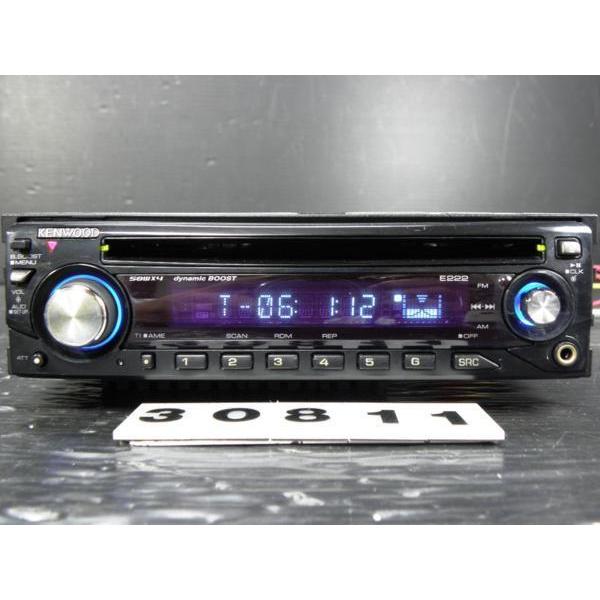 ◆◆ケンウッド KENWOOD E222 CD フロントAUX 1DIN 30811◆◆