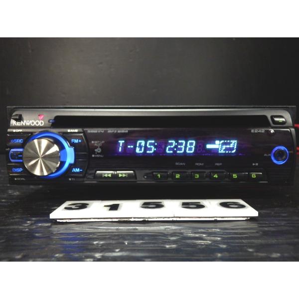 ◆◆ケンウッド KENWOOD E242 CD フロントAUX 1DIN 31556◆◆