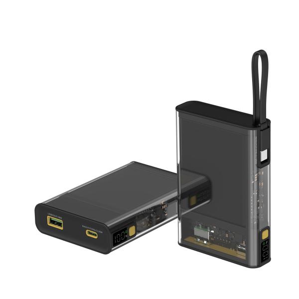 準固体電池 モバイルバッテリー 10000mAh 35W PSE適合 発火対策 防災 USB-C内蔵