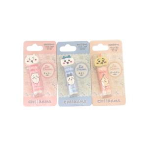 ちいかわ リップ マスコット付き 選べる 2点セ ット リップクリーム ちいかわ ハチワレ うさぎ キャラクターコスメ 爆買