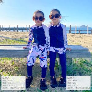 ラッシュガード キッズ 上下3点セット 子供 ...の詳細画像4