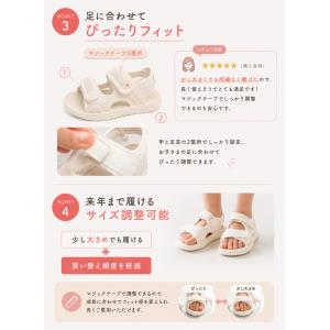 サンダル キッズ スポーツサンダル 子供 ジュ...の詳細画像4