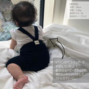 ベビー レギンス サスペンダー 春 夏 サロペ...の詳細画像2