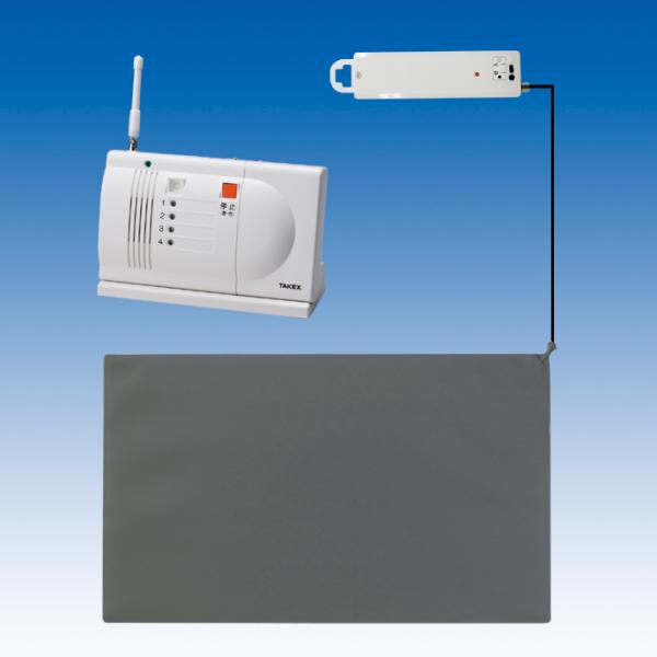 【HS-WA61(T)】徘徊お知らせお待ちくん(離床センサー) 卓上型受信機セット TAKEX 竹中...