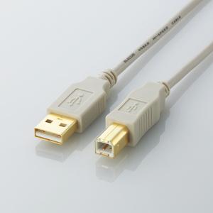 【ELECOM USB2-10】USB2.0認定のHI-SPEEDケーブル 1m｜tool-darake