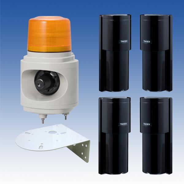【LHU-100Y-SET(20TEX)】車両出庫注意喚起システム TAKEX 竹中エンジニアリング