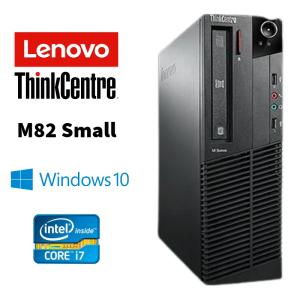 【Lenovo ThinkCentre M82 Small】デスクトップ / Win10Pro / Core i7-3770 / SATA-SSD256GB / 8GB｜tool-darake