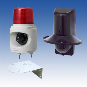 LHU-100Y】 車両通過検知用LED回転灯 イエロー TAKEX 竹中