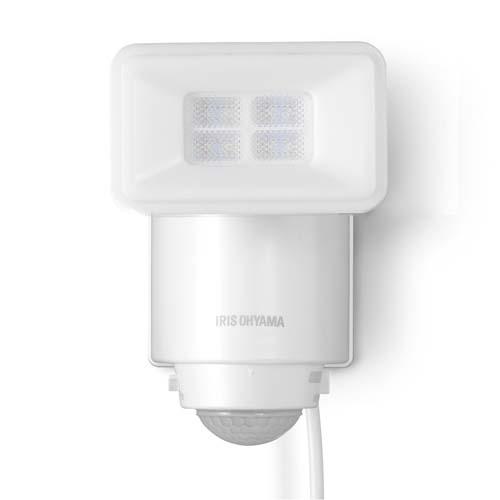 アイリス　LSL-ACSN-600　AC式LED防犯センサーライト パールホワイト