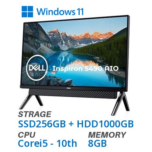 DELL Inspiron 5490 AIO　NVIDIA MX110 / Win11Home / ...