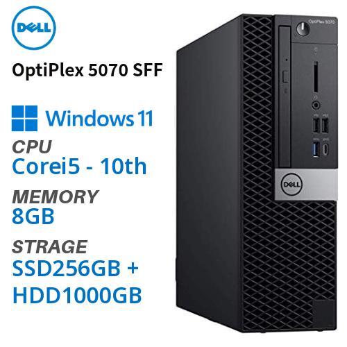 DELL Optiplex 5070　新品SSD256GB + HDD1000GB / Win11P...