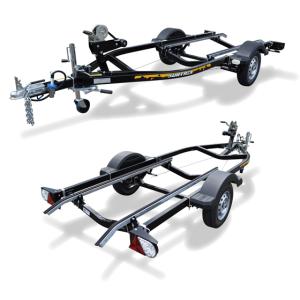 サントレックス バイク専用トレーラー TR-BD ブラックコート仕様 最大