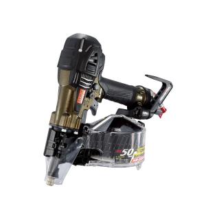 【2年保証/限定色】マックス［MAX］ 高圧コイルネイラ HN-50N4(D) アンバーオリーブ