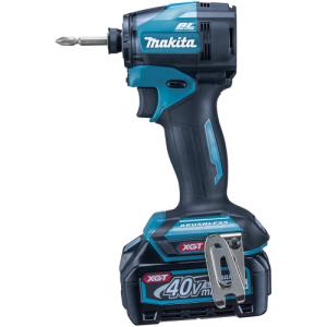 マキタ[makita] 40Vmax-2.5Ah 充電式インパクトドライバ TD005GRDX（青）