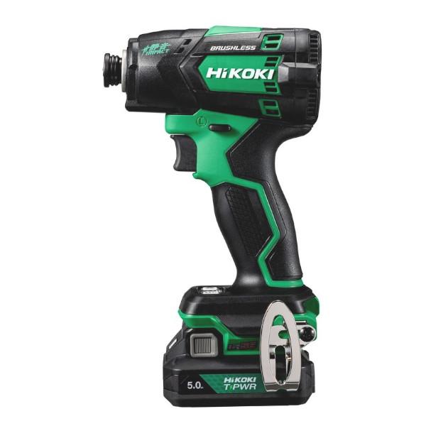 HiKOKI[ハイコーキ] スライド式10.8V-5.0Ah 静音インパクトドライバ WHP12DB...