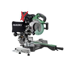 HiKOKI[ハイコーキ] 36V 190ｍｍ コードレス卓上スライド丸のこ C3607DRA（K)（NN) 本体のみ ※他商品との同梱発送不可