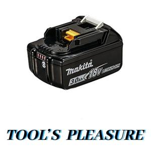 マキタ[makita] 18V-3.0Ah バッテリ BL1830B/国内純正（残容量表示+自己故障診断付）