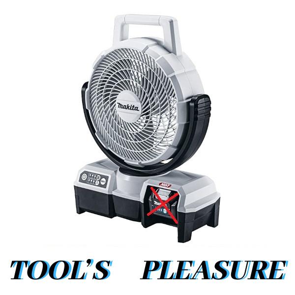 マキタ[makita] 40Vmax 充電式首振りファン CF001GZW(白) ※バッテリ・充電器...