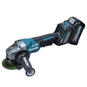 マキタ[makita] 40V-4.0Ah 100mm 充電式ディスクグラインダ GA019GRMX（パドルスイッチ・無線連動+ダイヤル変速)｜tool-gym