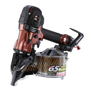 【2年保証】マックス［MAX］ 高圧コイルネイラ HN-65N4(D)-MMレッド マットマイスターレッド　　