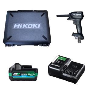 ハイコーキ[HiKOKI] 18V-5.0Ah コードレスエアダスタ  RA18DA(NNBL)＋BSL36A18BX＋UC18YDL2＋ケース　当店オリジナルセット品｜tool-gym