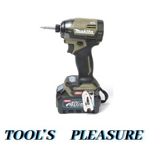マキタ（makita） 40Vmax-2.5Ah 充電式インパクトドライバ TD002GDXAP