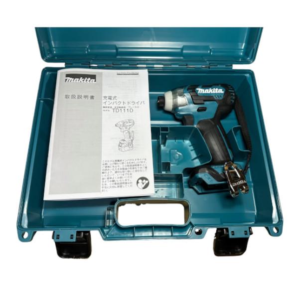 【ケース付】マキタ[makita] スライド式 10.8V充電式インパクトドライバ TD111DZ（...