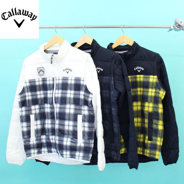 Callaway キャロウェイアパレル ゴルフウェア メンズ 中綿ジャケット アウター 2WAYベス...