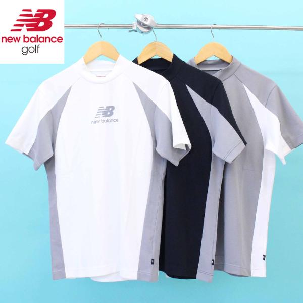New Balance GOLF ニューバランスゴルフ ゴルフウェア メンズ モックネック トップス...