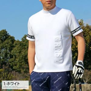 ゴルフウェア モックネックシャツ メンズ GI...の詳細画像2