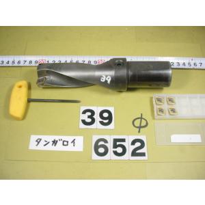 タンガロイ　フルカットドリル　39Φ　TDX390L078W40-2　中古品　フル652