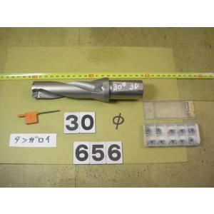 30Φ　TDX300W32-3　チップ1箱付　中古品　タンガロイ　フルカットドリル　フル656