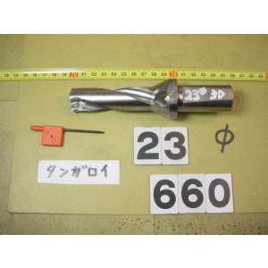 23Φ　TDX230W25-3　チップ1箱付　中古品　タンガロイ　フルカットドリル　フル660