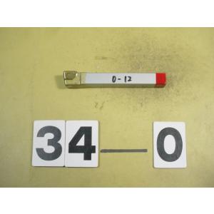 34-0赤帯　HTI10　ロウ付バイト  新古品 　0-12