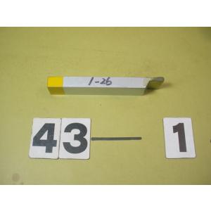 43-1　黄帯　UTi20　突切タイプ　ロウ付バイト 新古品 　1-26