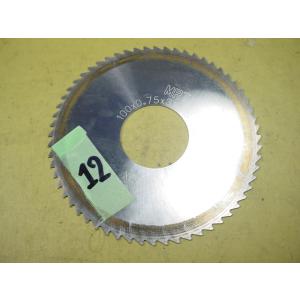 100*0.75*31.75　　横フライス向　メタルソー　中古品　012