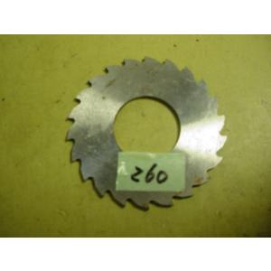 60*2.0*25.4　　横フライス向　メタルソー　中古品　260