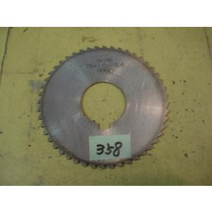 75*1.0*25.4　　横フライス向　メタルソー　中古品　358
